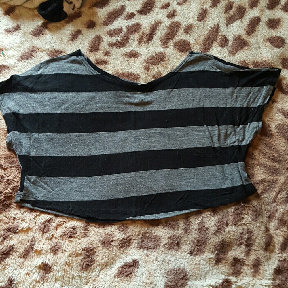 Striped Crop Top